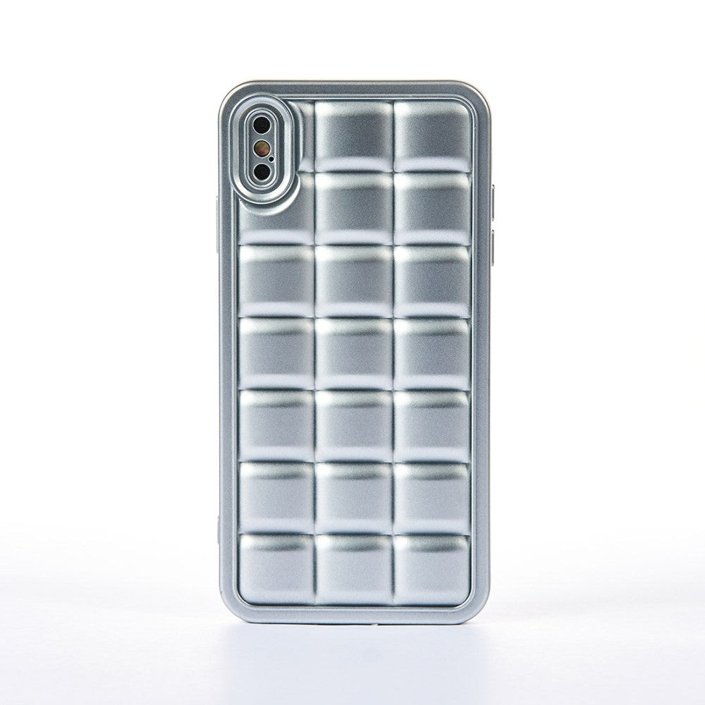Squared Up Case - iPhone XS Max - Silver