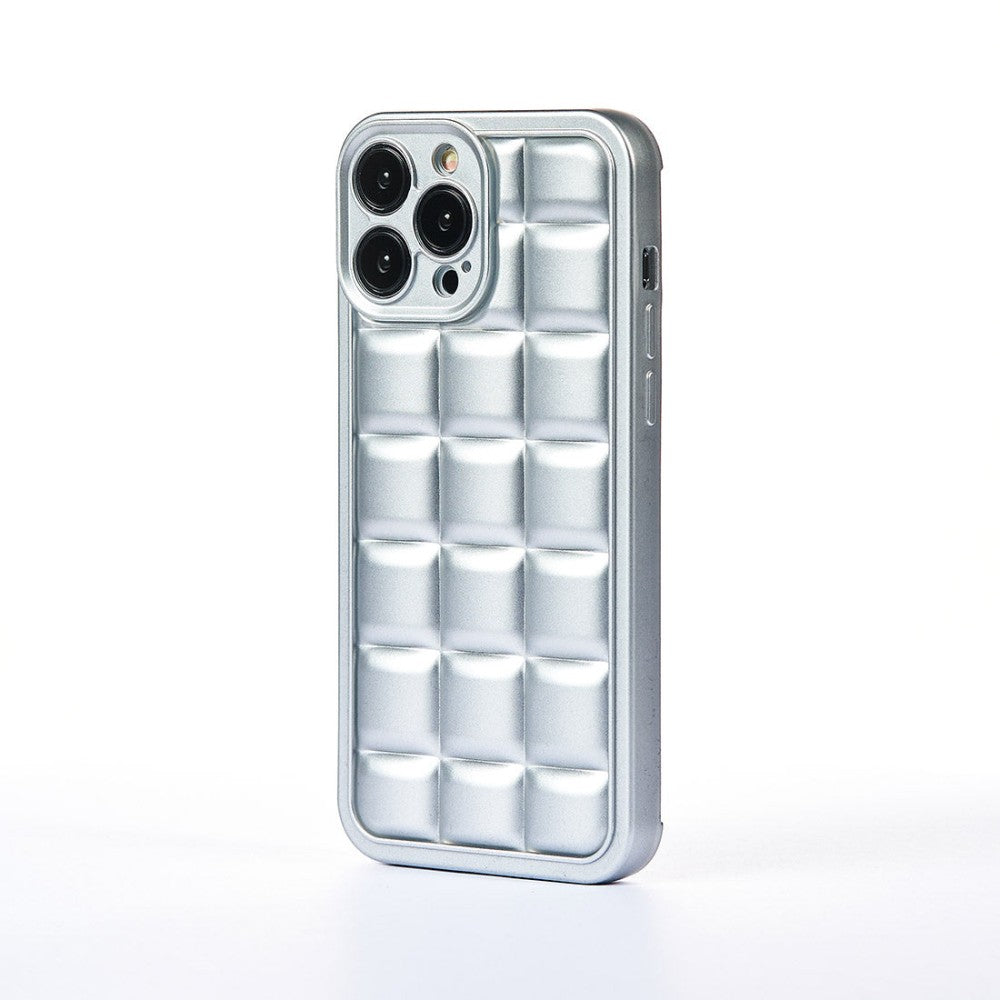 Squared Up Case - iPhone 13 Pro Max - Silver