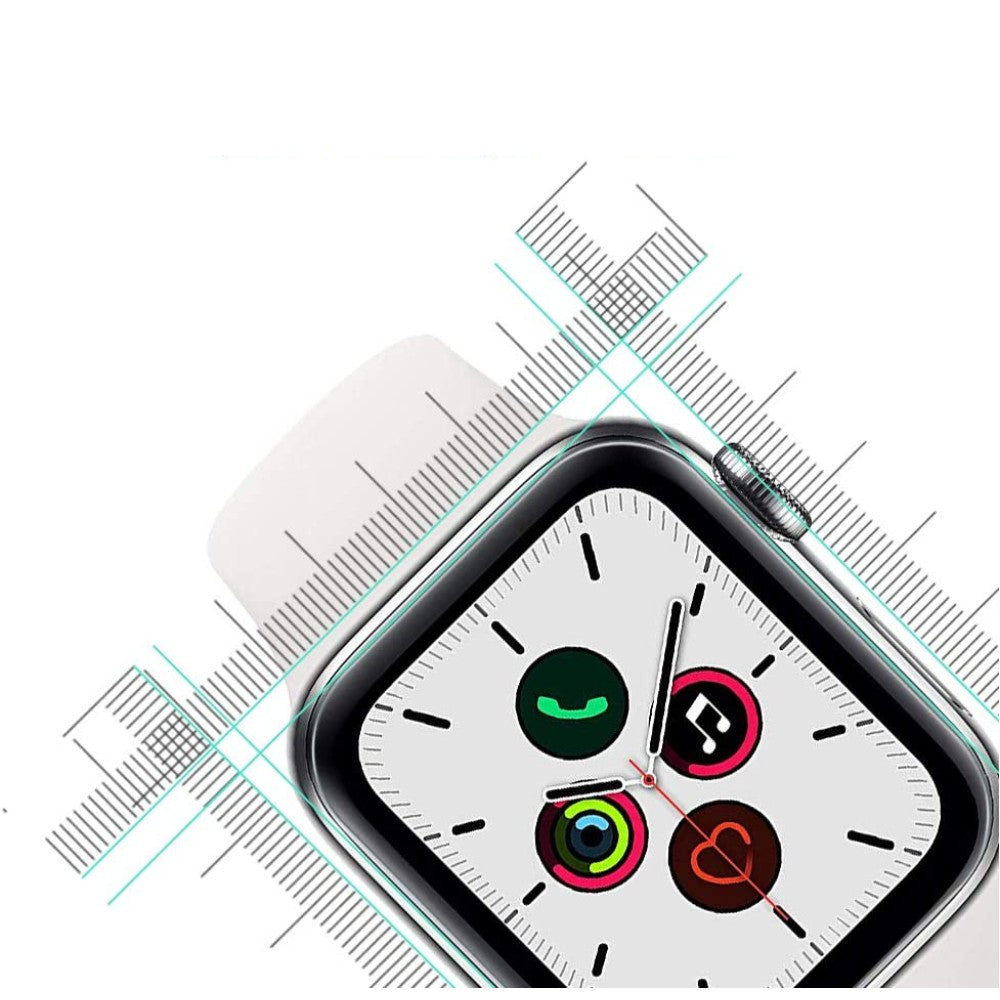 Folie Sticla MaxDefense+ - Apple Watch 7/8/9 - 45MM - Clear
