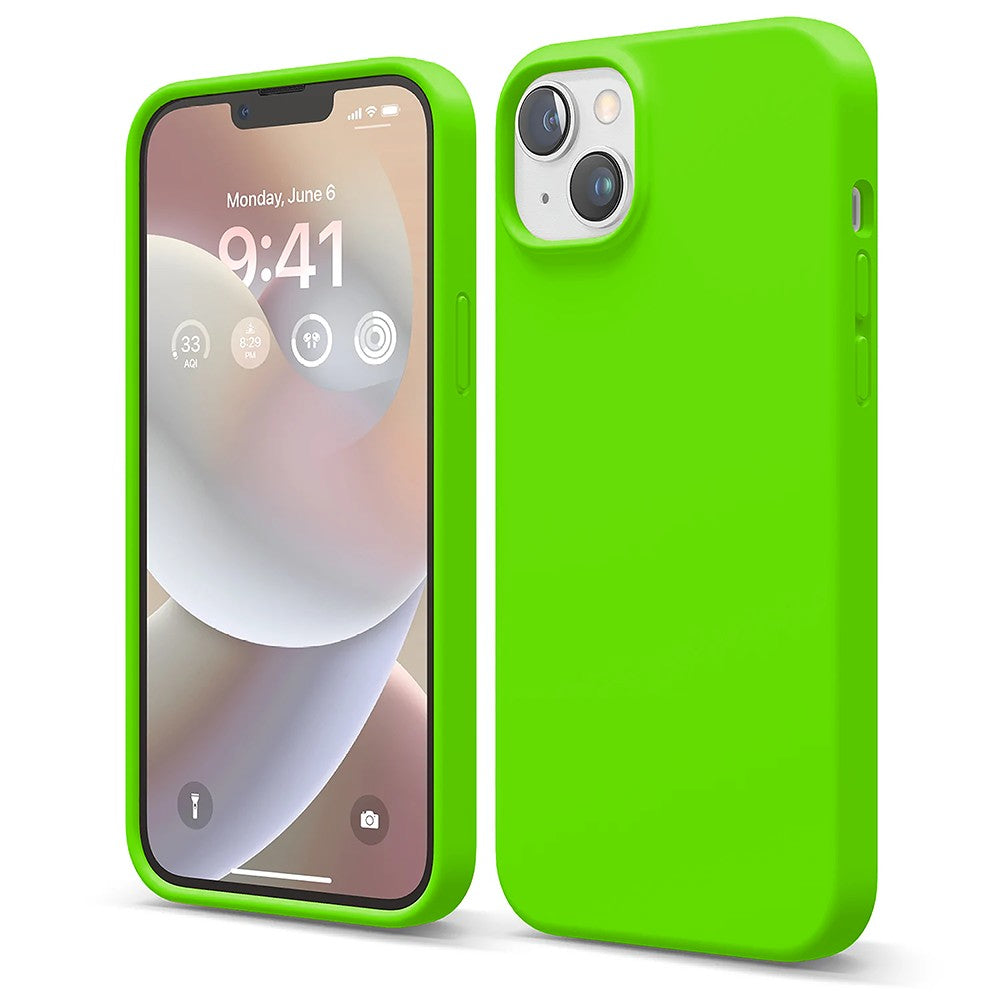 Husa Soft Silicone - iPhone 14 Plus - Neon Green