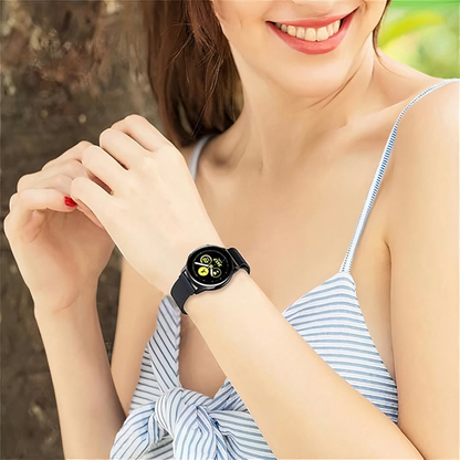 Milanese Essential Strap - Amazfit Bip 5/GTR 4/GTR 3/GTR 3 Pro/GTR 2e/GTR 2/Stratos 3/GTR 47mm - 22mm - Black
