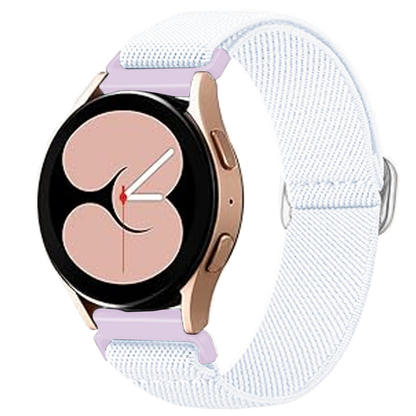 Braided Classic Strap - Amazfit Bip 5/GTR 4/GTR 3/GTR 3 Pro/GTR 2e/GTR 2/Stratos 3/GTR 47mm - 22mm - White