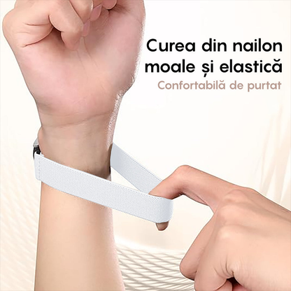 Braided Classic Strap - Amazfit Bip 5/GTR 4/GTR 3/GTR 3 Pro/GTR 2e/GTR 2/Stratos 3/GTR 47mm - 22mm - White