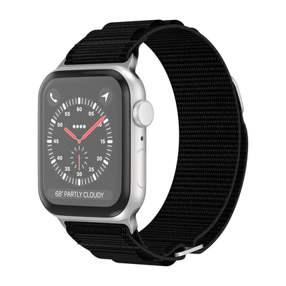 Curea Alpine Adventure - Apple Watch 1/2/3/4/5/6/7/8/9/10/11/SE/SE2/SE3 - 38/40/41/42 MM - Negru