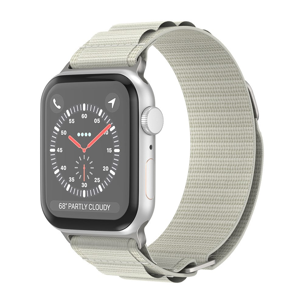 Curea Alpine Adventure - Apple Watch 1/2/3/4/5/6/7/8/9/10/11/SE/SE2/SE3 - 38/40/41/42 MM - Crem