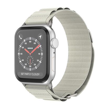 Curea Alpine Adventure - Apple Watch 1/2/3/4/5/6/7/8/9/10/11/SE/SE2/SE3 - 38/40/41/42 MM - Crem