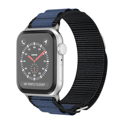 Curea Alpine Adventure - Apple Watch 1/2/3/4/5/6/7/8/9/10/11/SE/SE2/SE3 - 38/40/41/42 MM - Albastru Inchis