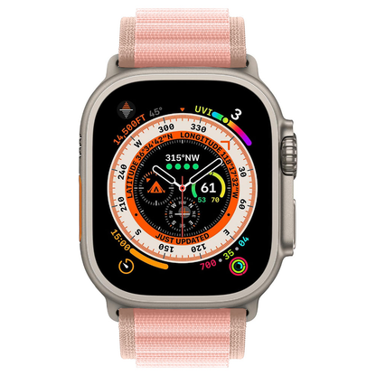 Alpine Adventure Strap - Apple Watch 1/2/3/4/5/6/7/8/9/10/11/SE/SE2/SE3/Ultra 1/Ultra 2/Ultra 3 - 42/44/45/46/49 MM - Pink