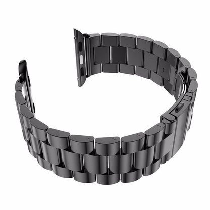 Curea Metallic Link - Apple Watch 1/2/3/4/5/6/7/8/9/10/11/SE/SE2/SE3 - 38/40/41/42 MM - Negru