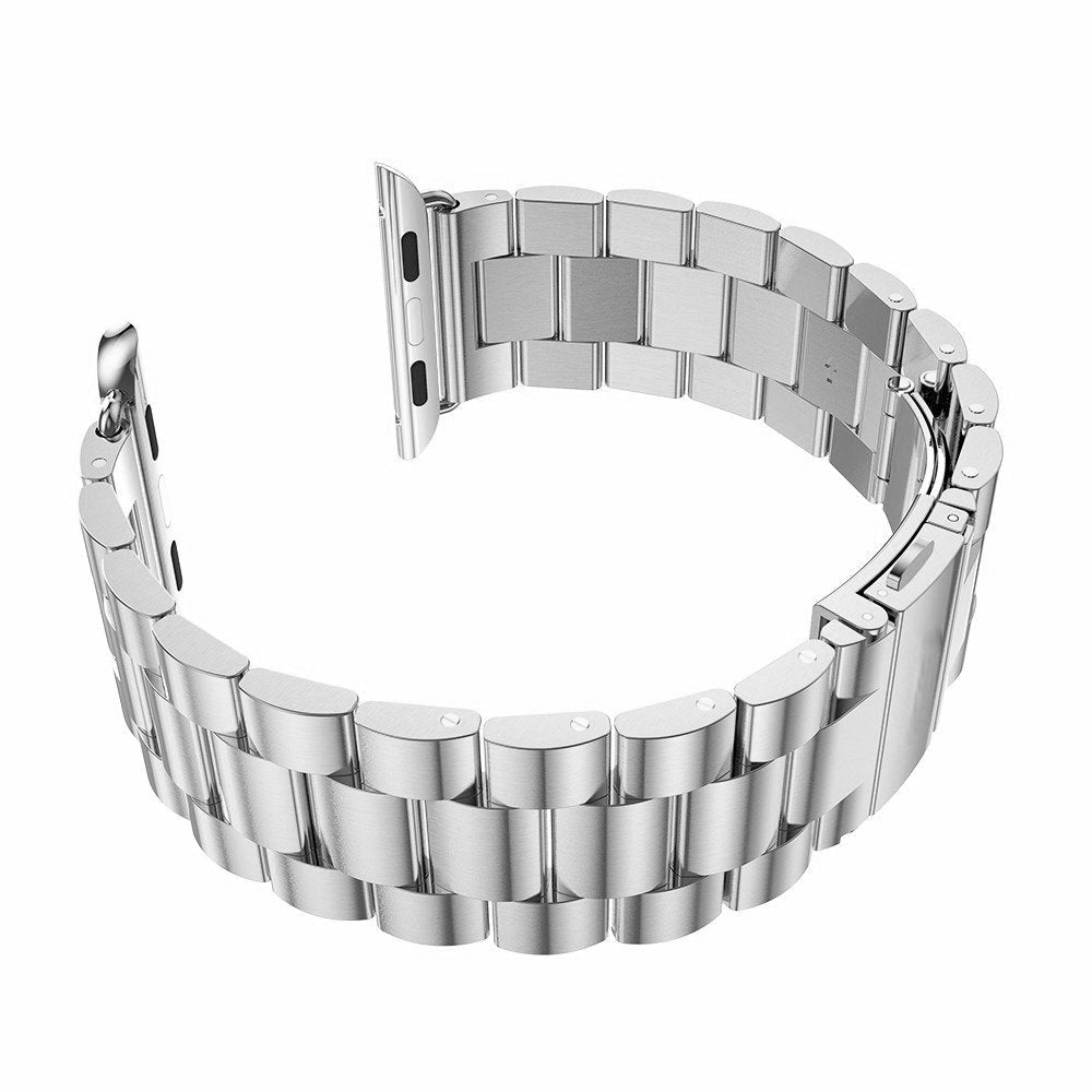 Curea Metallic Link - Apple Watch 1/2/3/4/5/6/7/8/9/10/11/SE/SE2/SE3/Ultra 1/Ultra 2/Ultra 3 - 42/44/45/46/49 MM - Silver