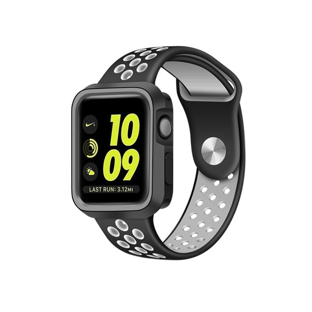 Carcasa Rugged - Apple Watch 7/8/9 - 45MM - Negru/Gri