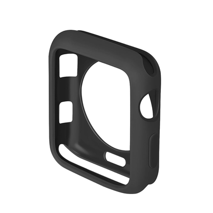 Soft Silicone Case - Apple Watch 1/2/3 - 38MM - Black