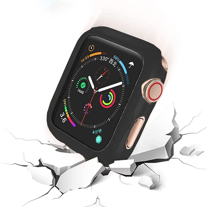 Soft Silicone Case - Apple Watch 4/5/6/SE - 40MM - Black
