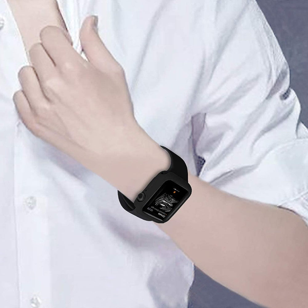 Soft Silicone Case - Apple Watch 1/2/3 - 42MM - Black