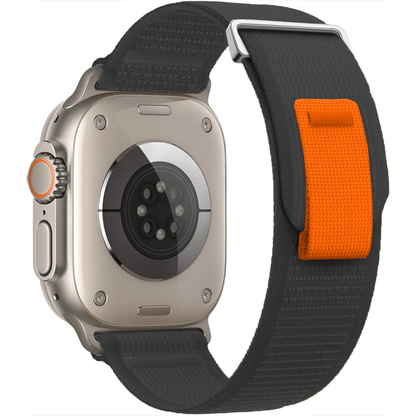 Trail Expedition Strap - Apple Watch 1/2/3/4/5/6/7/8/9/10/11/SE/SE2/SE3/Ultra 1/Ultra 2/Ultra 3 - 42/44/45/46/49 MM - Dark Black