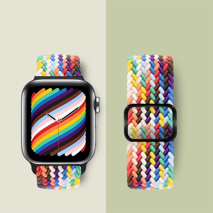 Curea Braided Weave - Apple Watch 1/2/3/4/5/6/7/8/9/10/11/SE/SE2/SE3/Ultra 1/Ultra 2/Ultra 3 - 42/44/45/46/49 MM - Mixed Colors