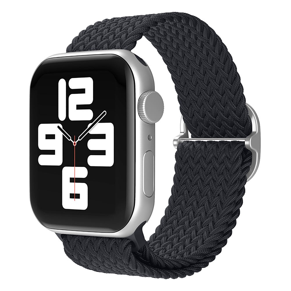 Curea Braided Weave - Apple Watch 1/2/3/4/5/6/7/8/9/10/11/SE/SE2/SE3/Ultra 1/Ultra 2/Ultra 3 - 42/44/45/46/49 MM - Charcoal