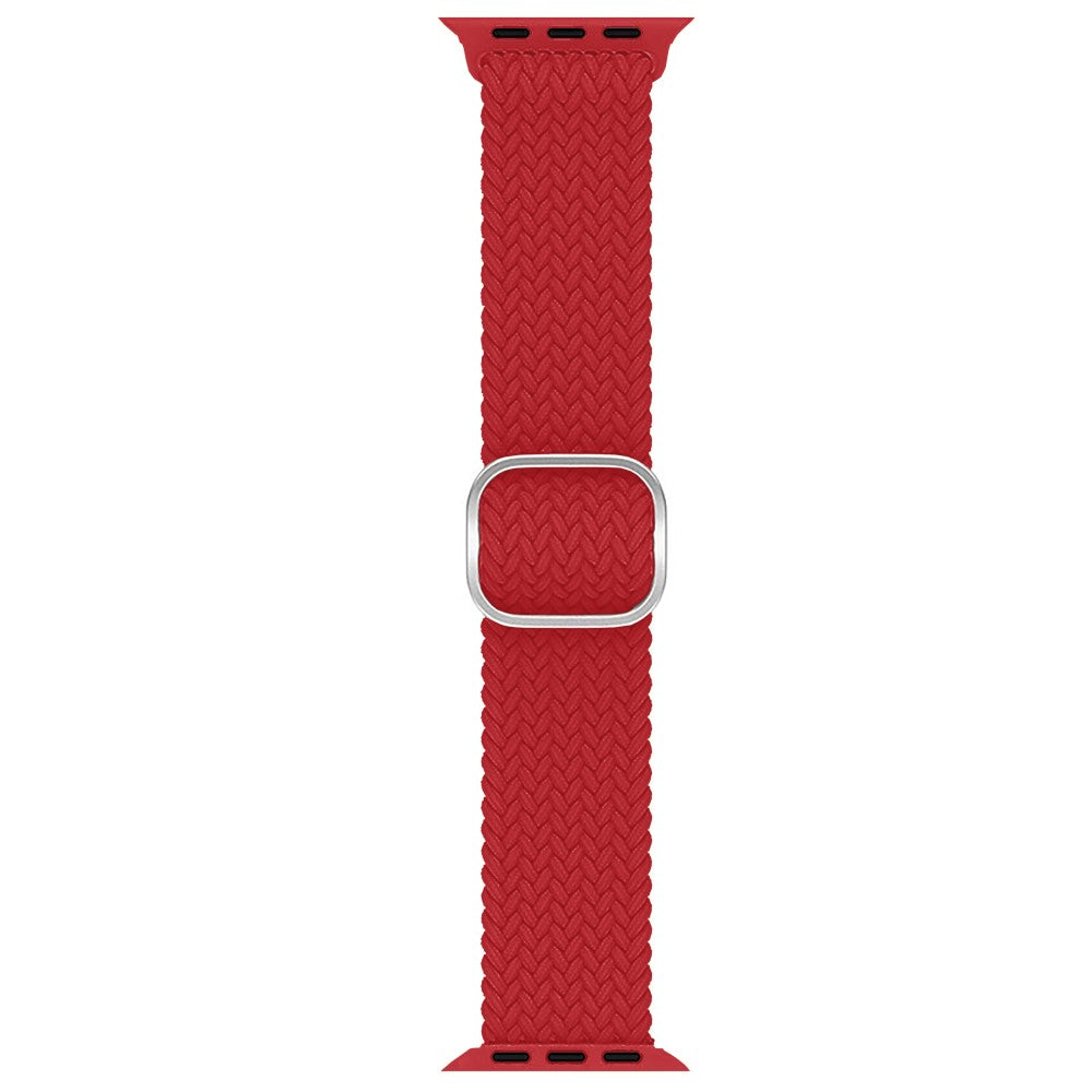 Curea Braided Weave - Apple Watch 1/2/3/4/5/6/7/8/9/10/11/SE/SE2/SE3/Ultra 1/Ultra 2/Ultra 3 - 42/44/45/46/49 MM - Red