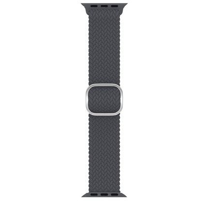 Curea Braided Weave - Apple Watch 1/2/3/4/5/6/7/8/9/10/11/SE/SE2/SE3/Ultra 1/Ultra 2/Ultra 3 - 42/44/45/46/49 MM - Space Gray