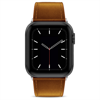 Curea Leather Heritage - Apple Watch 1/2/3/4/5/6/7/8/9/10/11/SE/SE2/SE3/Ultra 1/Ultra 2/Ultra 3 - 42/44/45/46/49 MM - Maro
