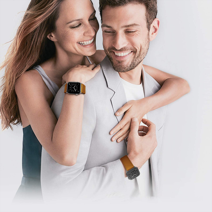 Curea Leather Heritage - Apple Watch 1/2/3/4/5/6/7/8/9/10/11/SE/SE2/SE3/Ultra 1/Ultra 2/Ultra 3 - 42/44/45/46/49 MM - Maro