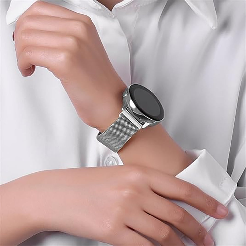Curea Milanese Essential - Honor Watch SE/Magic 2 - 20mm - Silver