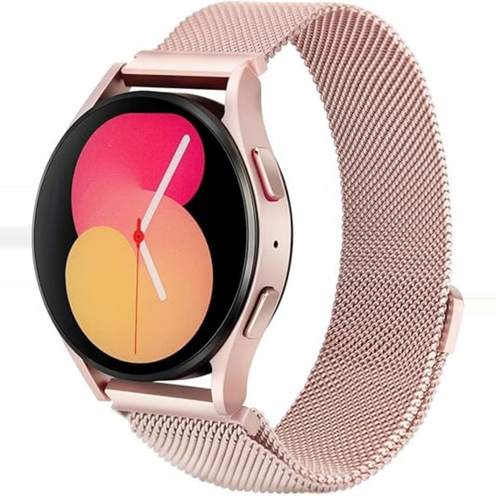 Curea Milanese Essential - Honor Watch GS 4/GS 3/GS 3i/4 Pro/GS Pro/Magic 2 46mm/Magic 1/Dream - 22mm - Pink
