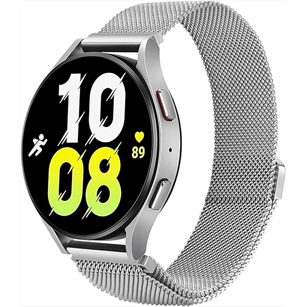 Curea Milanese Essential - Honor Watch GS 4/GS 3/GS 3i/4 Pro/GS Pro/Magic 2 46mm/Magic 1/Dream - 22mm - Silver