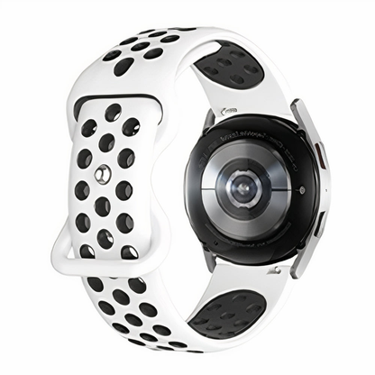 Curea Silicone Flex Loop - Honor Watch GS 4/GS 3/GS 3i/4 Pro/GS Pro/Magic 2 46mm/Magic 1/Dream - 22mm - Alb