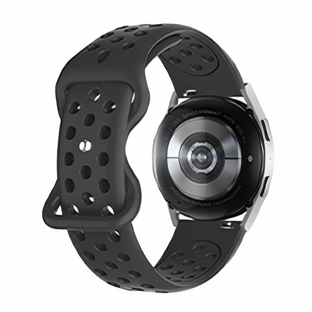 Curea Silicone Flex Loop - Honor Watch GS 4/GS 3/GS 3i/4 Pro/GS Pro/Magic 2 46mm/Magic 1/Dream - 22mm - Negru