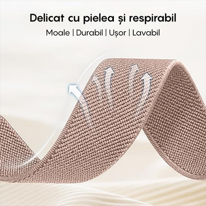 Curea Braided Classic - Honor Watch SE/Magic 2 - 20mm - Pink Sand