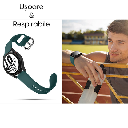 Curea Silicone Classic - Honor Watch SE/Magic 2 - 20mm - Verde