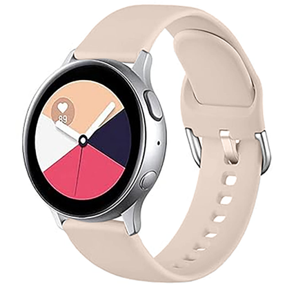 Curea Silicone Classic - Honor Watch GS 4/GS 3/GS 3i/4 Pro/GS Pro/Magic 2 46mm/Magic 1/Dream - 22mm - Pink Sand