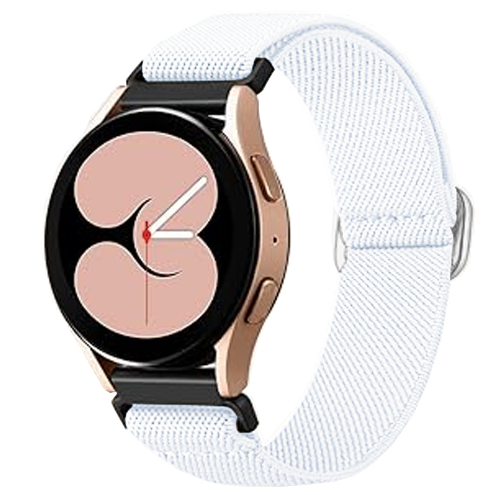 Curea Braided Classic - Huawei Watch GT3 42mm/GT2 42mm/Watch 2 - 20mm - Alb