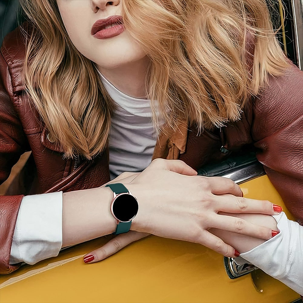 Curea Silicone Classic - Huawei Watch GT4 46mm/4/4Pro/Ultimate/GT3 SE/Buds/3 Pro New/GT3 Pro 46mm/GT Runner/GT3/3/3Pro/GT2 Pro/GT2e/GT 42mm/GT2 46mm - 22mm - Verde