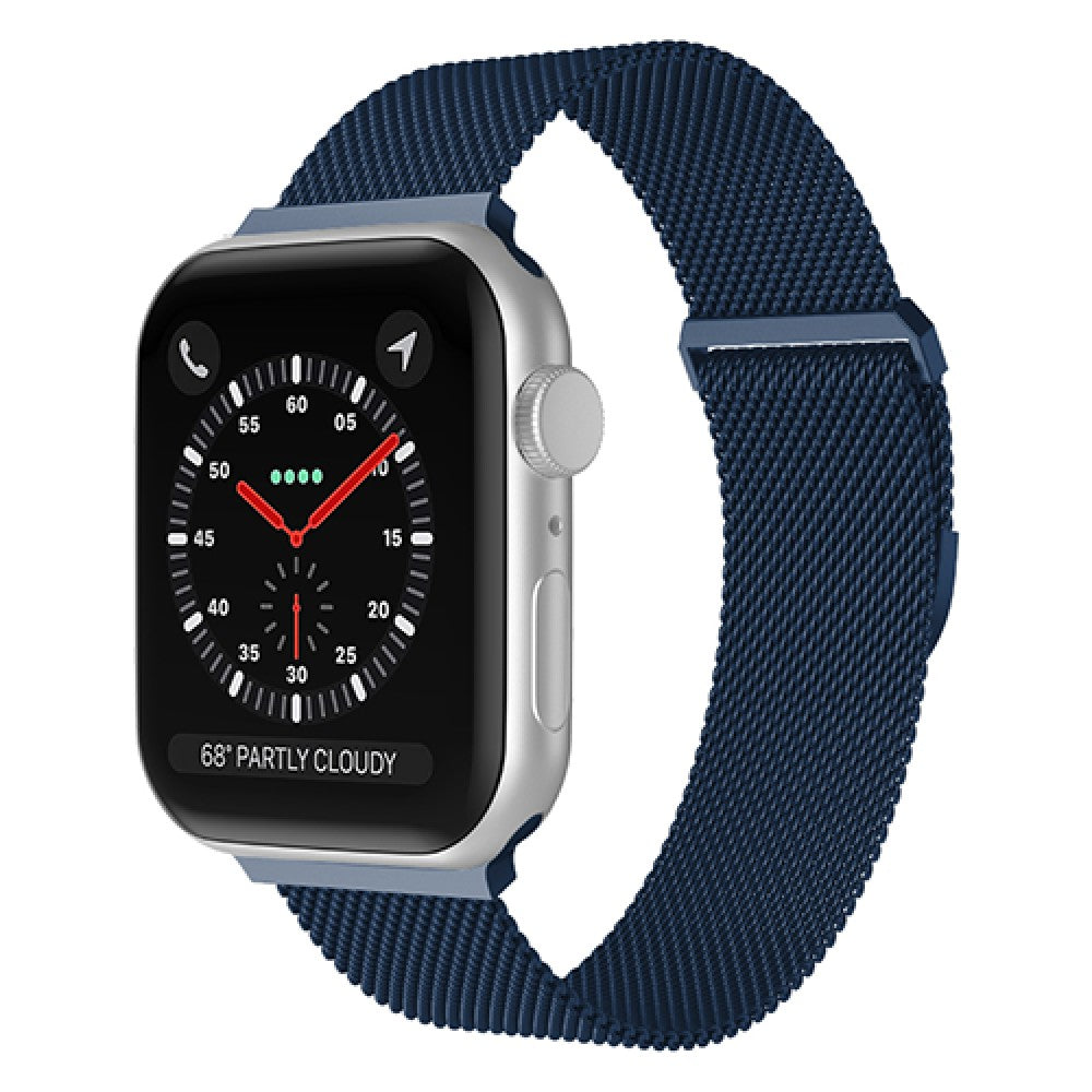 Curea Milanese Duo - Apple Watch 1/2/3/4/5/6/7/8/9/10/11/SE/SE2/SE3 - 38/40/41/42 MM - Blue