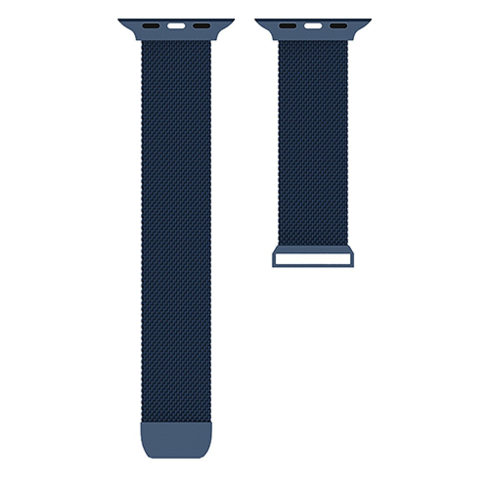 Curea Milanese Duo - Apple Watch 1/2/3/4/5/6/7/8/9/10/11/SE/SE2/SE3 - 38/40/41/42 MM - Blue