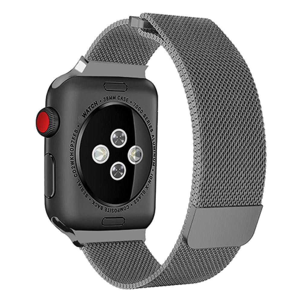 Curea Milanese Duo - Apple Watch 1/2/3/4/5/6/7/8/9/10/11/SE/SE2/SE3/Ultra 1/Ultra 2/Ultra 3 - 42/44/45/46/49 MM - Silver