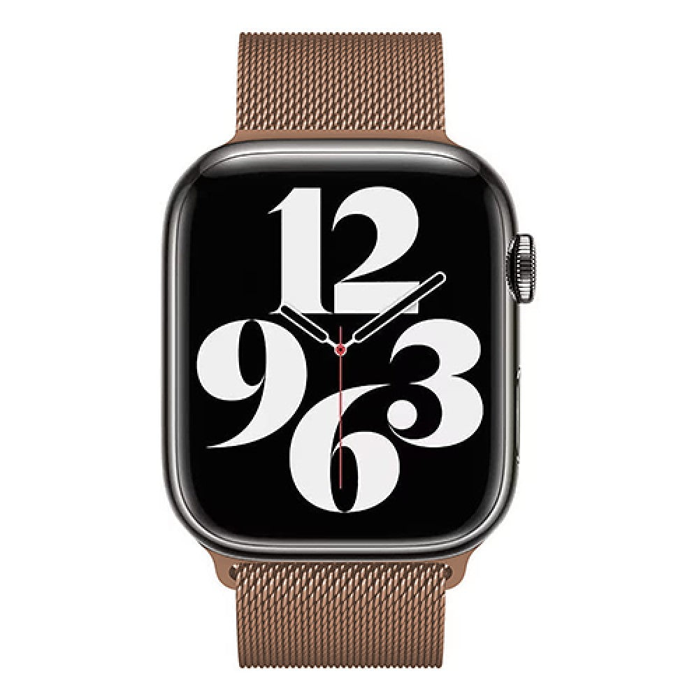 Curea Milanese Duo - Apple Watch 1/2/3/4/5/6/7/8/9/10/11/SE/SE2/SE3/Ultra 1/Ultra 2/Ultra 3 - 42/44/45/46/49 MM - Rose Gold