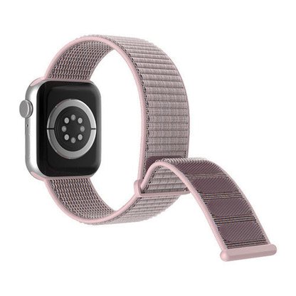 Curea Nylon Sport - Apple Watch 1/2/3/4/5/6/7/8/9/10/11/SE/SE2/SE3/Ultra 1/Ultra 2/Ultra 3 - 42/44/45/46/49 MM - Light Pink