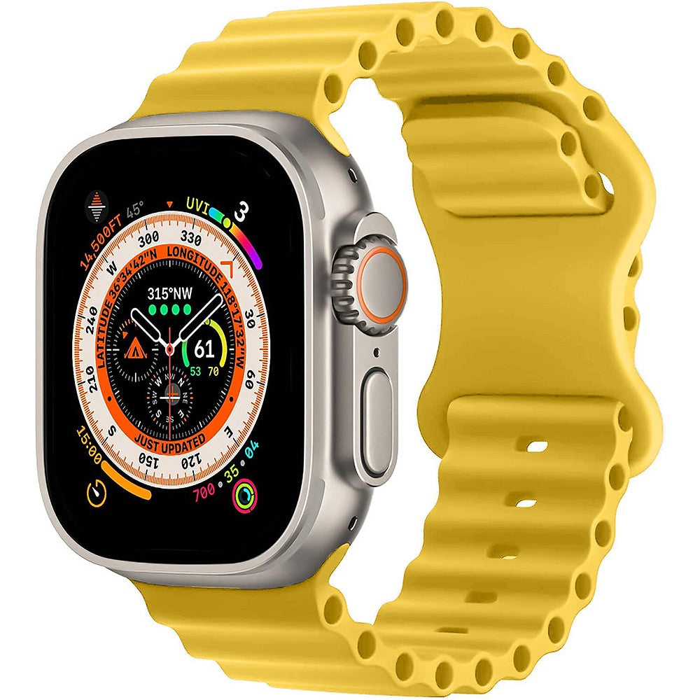 Ocean Explorer Strap - Apple Watch 1/2/3/4/5/6/7/8/9/10/11/SE/SE2/SE3 - 38/40/41/42 MM - Yellow