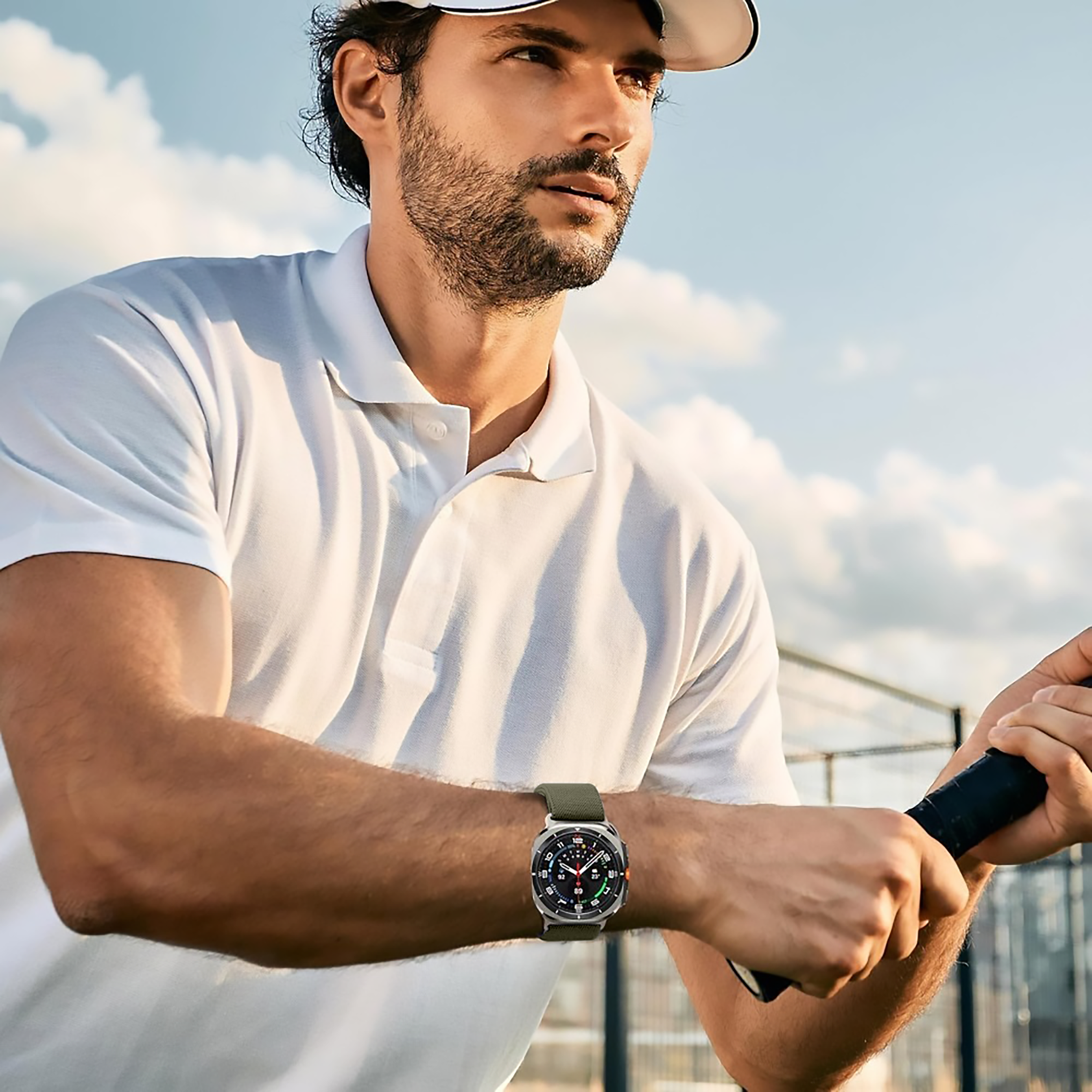 Curea Braided Classic - Samsung Galaxy Watch Ultra - Verde