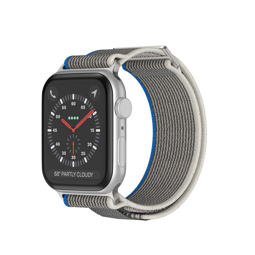 Curea Trail Scout - Apple Watch 1/2/3/4/5/6/7/8/9/10/11/SE/SE2/SE3 - 38/40/41/42 MM - Gri Deschis