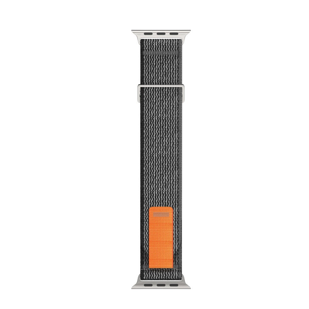 Curea Trail Scout - Apple Watch 1/2/3/4/5/6/7/8/9/10/11/SE/SE2/SE3 - 38/40/41/42 MM - Negru/Gri