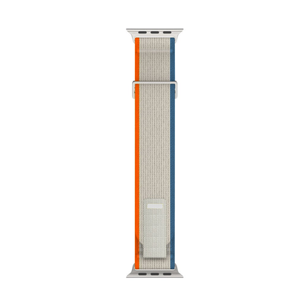 Trail Scout Strap - Apple Watch 1/2/3/4/5/6/7/8/9/10/11/SE/SE2/SE3/Ultra 1/Ultra 2/Ultra 3 - 42/44/45/46/49 MM - Beige/Orange