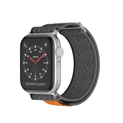 Trail Scout Band - Apple Watch 1/2/3/4/5/6/7/8/9/10/11/SE/SE2/SE3/Ultra 1/Ultra 2/Ultra 3 - 42/44/45/46/49 MM - Black/Gray