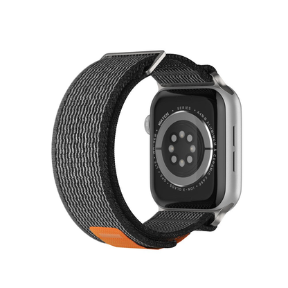 Trail Scout Band - Apple Watch 1/2/3/4/5/6/7/8/9/10/11/SE/SE2/SE3/Ultra 1/Ultra 2/Ultra 3 - 42/44/45/46/49 MM - Black/Gray