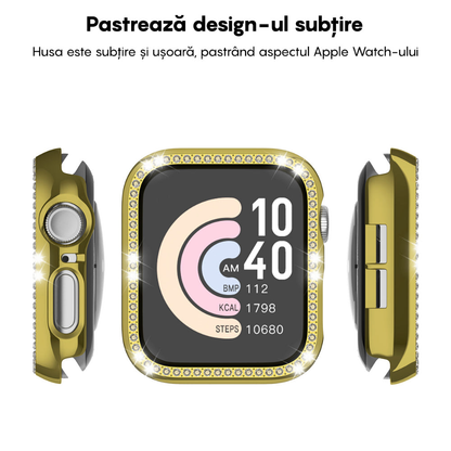 Carcasa Diamond - Apple Watch 1/2/3 - 38MM - Gold