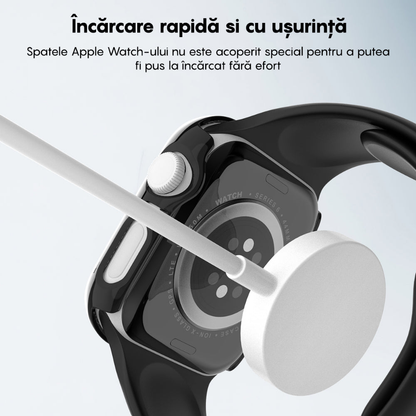 Carcasa Diamond - Apple Watch 4/5/6/SE - 40MM - Negru
