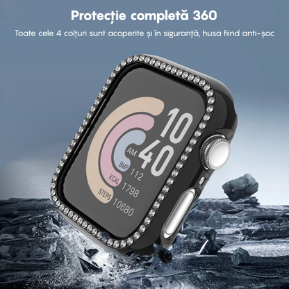 Carcasa Diamond - Apple Watch 7/8/9 - 41MM - Negru